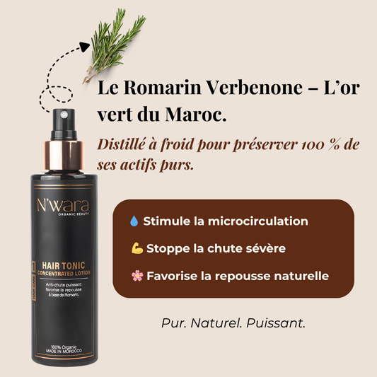 01 Hair Tonic – Spray Soin naturel anti-chute & repousse intense