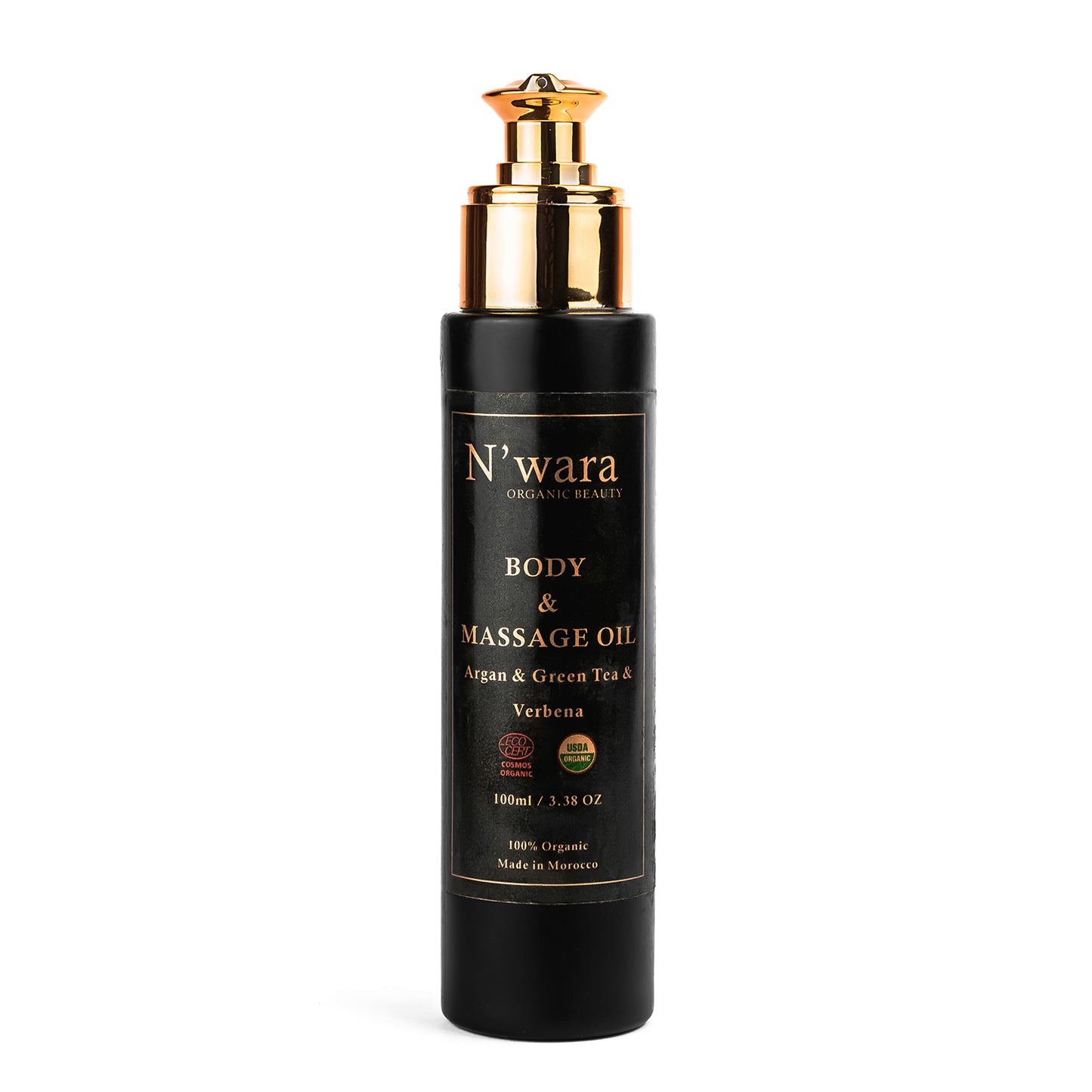 Huile de corps et de massage Argan verveine