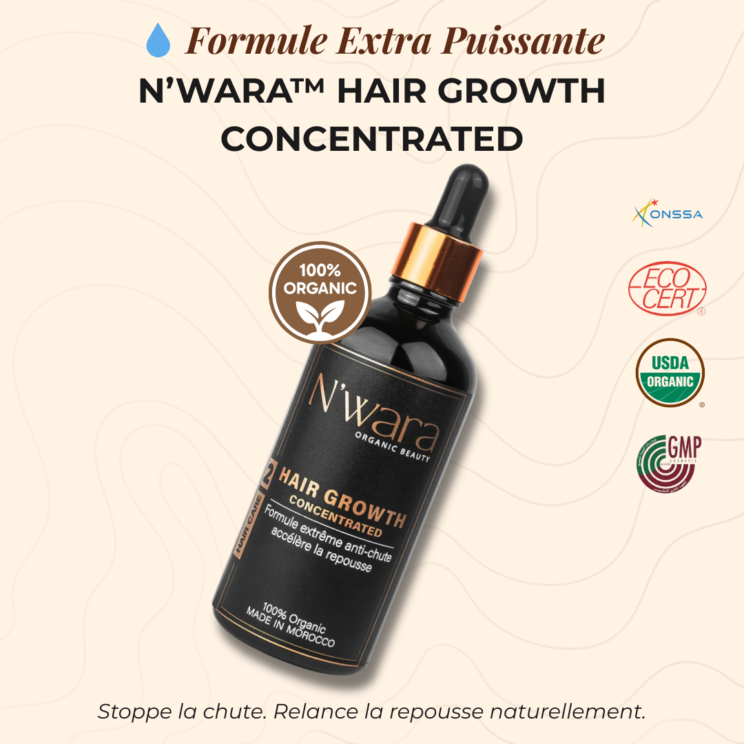 02 Hair Growth concentrated – Bain d’huile repousse intensif 100 % naturel