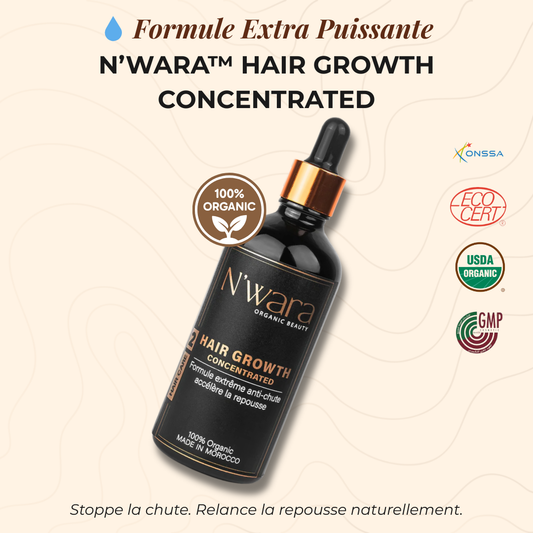 02 Hair Growth concentrated – Bain d’huile repousse intensif 100 % naturel