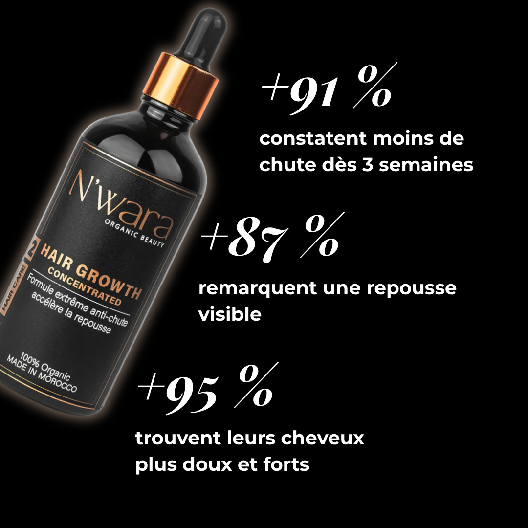 02 Hair Growth concentrated – Bain d’huile repousse intensif 100 % naturel