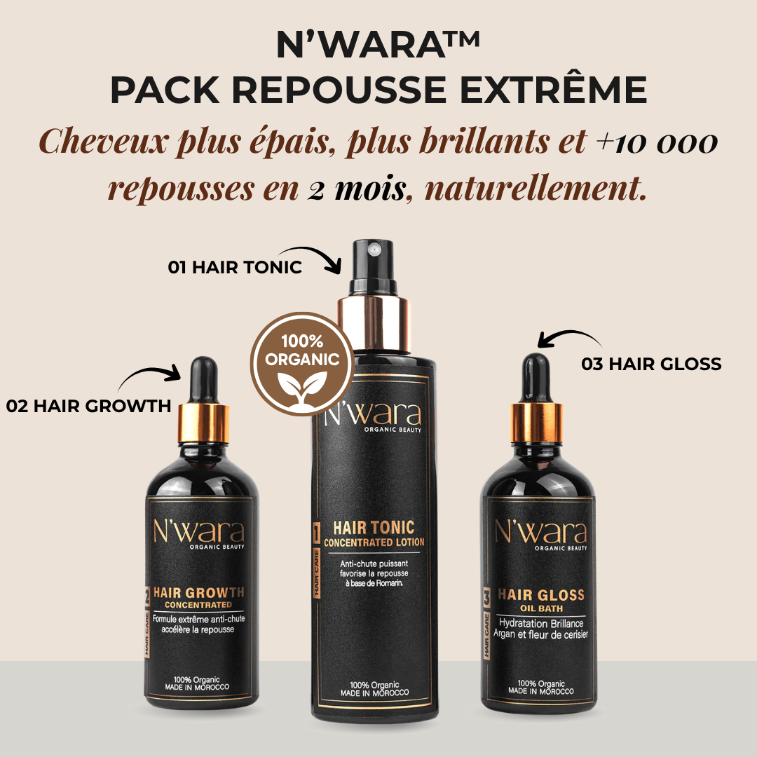 N'wara™ | Cure Capillaire Repousse Extrême
