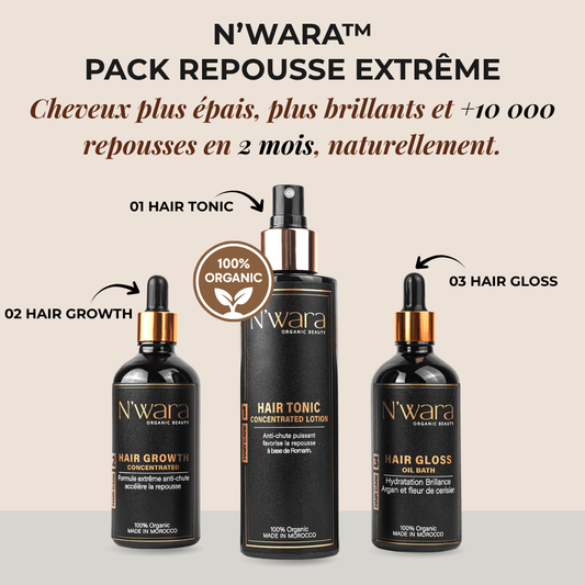 N'wara™ | Cure Capillaire Repousse Extrême