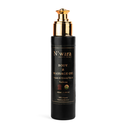 Huile de corps et de massage Argan verveine