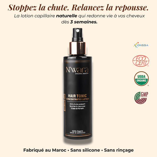 01 Hair Tonic – Spray Soin naturel anti-chute & repousse intense